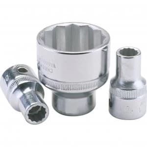 Elora 1/2" Drive Bi Hexagon Socket Metric 1/2" 12mm