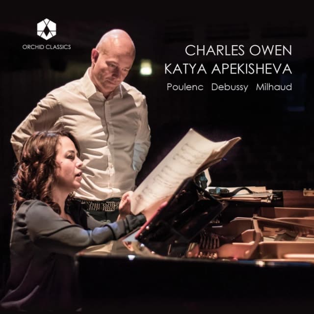 Charles Owen/Katya Apekisheva: Poulenc/Debussy/Milhaud CD / Album
