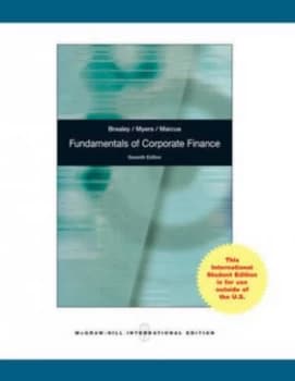 Fundamentals of Corporate Finance by Richard a Brealey Paperback