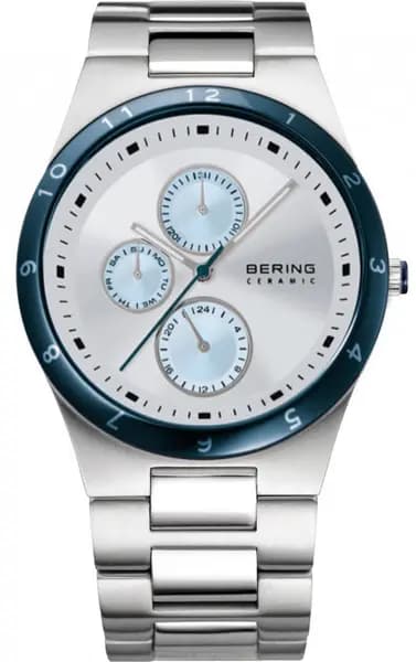 Bering Watch Ceramic Mens - Silver BNG-161