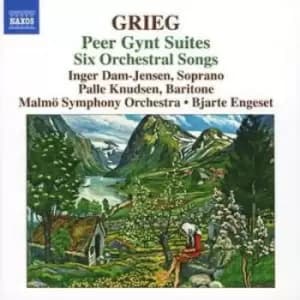 Edvard Grieg - Orchestral Music Vol. 4 (Engeset, Malmo So, Dam-jensen) CD Album - Used