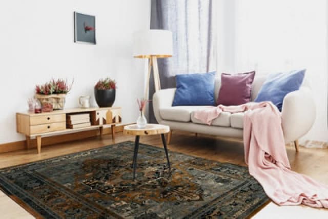 RugsX Wool Polonia Rug in Beige Size: 200cm x 300cm Beige Unisex 200cm x 300 cm