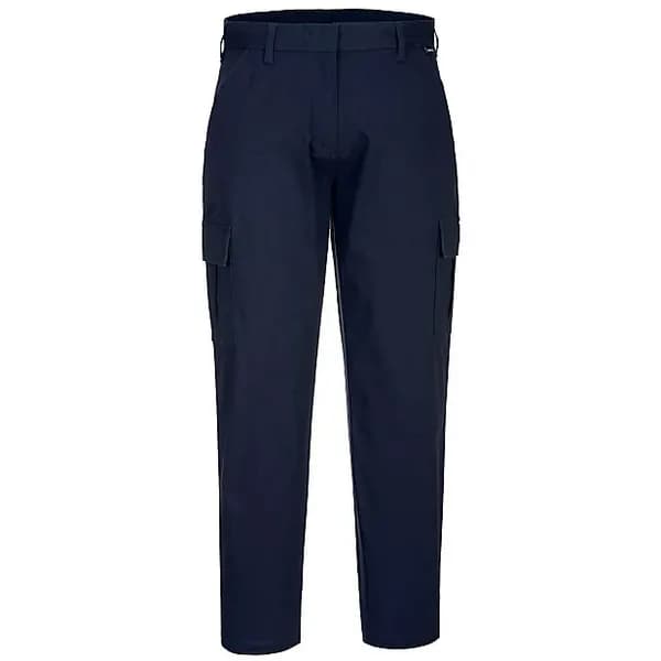Portwest Womens Stretch Cargo Trousers S233DNR30 Colour: Dark Navy