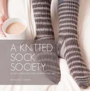 A Knitted Sock Society by Rachel Coopey Book