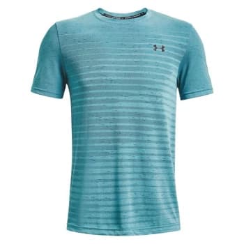 Under Armour Seamless Fade Short Sleeve T Shirt Mens - Blue