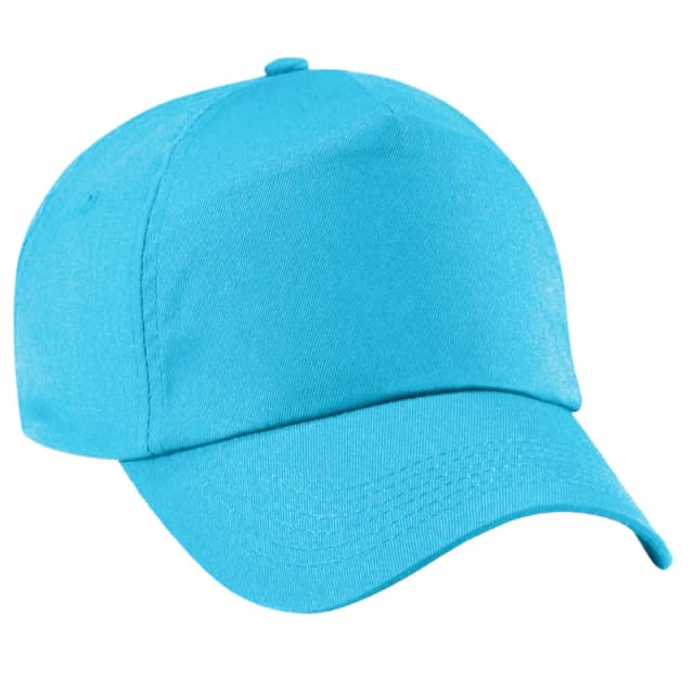 Beechfield Beechfield Men Plain Original 5 Panel Baseball Cap in Baby Blue Baby Blue One Size Male 5057520179728