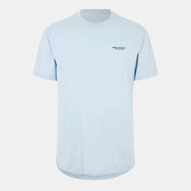 Armani Exchange T91 Logo T Shirt Blue U9287 male S