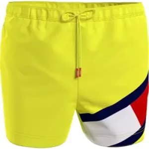 Tommy Bodywear Flag Swimshorts - Yellow