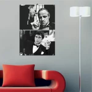 F5 Multicolor Decorative MDF Painting (2 Pieces)