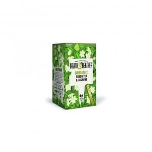 Heath & Heather Organic Green Tea & Jasmine 20 Bags