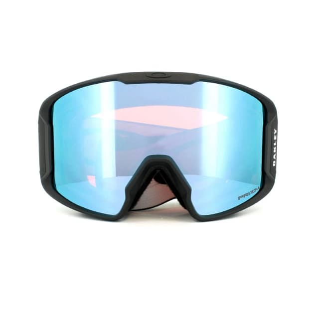 Oakley Oakley Line Miner OO7070-04 Matt Black Prizm Sapphire Iridium Ski Goggles Black One Size Male 888392175427