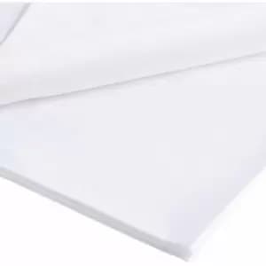 Bianca Luxury 100% Cotton Sateen 800 Thread Count Flat Sheet, White, King