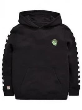 Vans Boys Vans X Marvel Hulk Black Hoody Black Size L12 14 Years