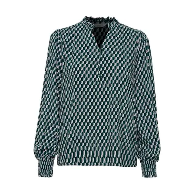 b.Young Womens v-neck blouse b.young Byjosa Bleu Female 34