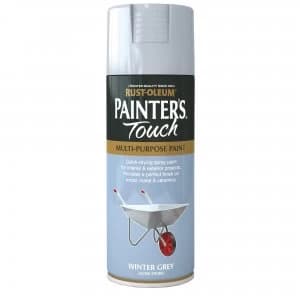 Rust-Oleum Painter's Touch Winter Grey Gloss Spray Paint 400ml
