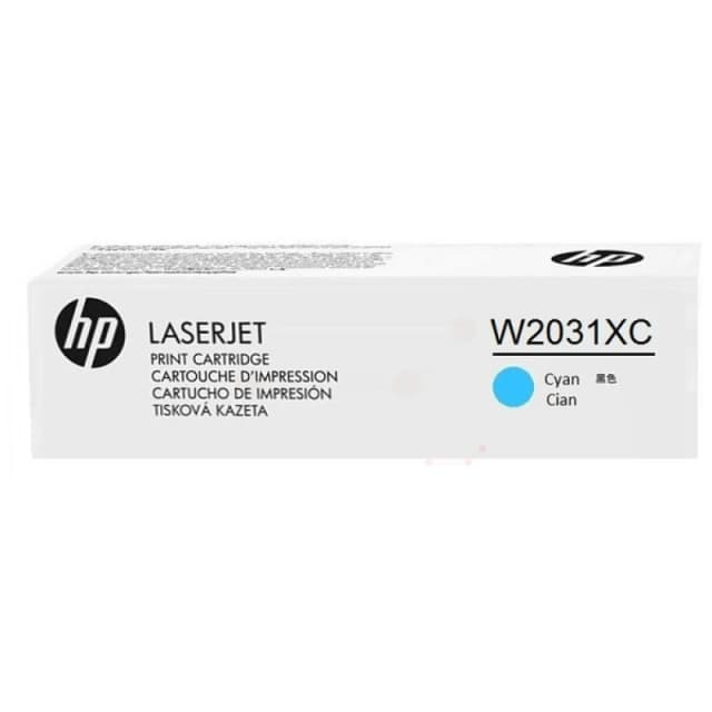 HP W2031XC/415X Toner cartridge cyan Contract. 6K pages ISO/IEC 19798