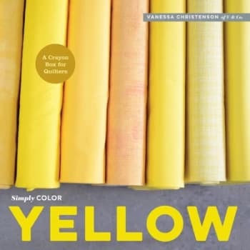 Simply Color. Yellow by Vanessa Christenson Hardback