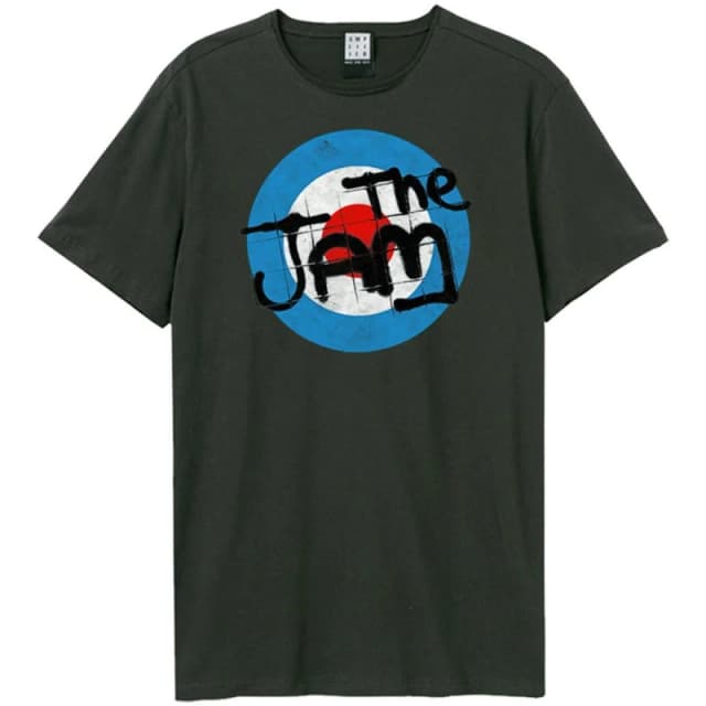 Amplified Amplified Men Target The Jam T-Shirt in Charcoal Size: Small Charcoal S Male 5063470045044