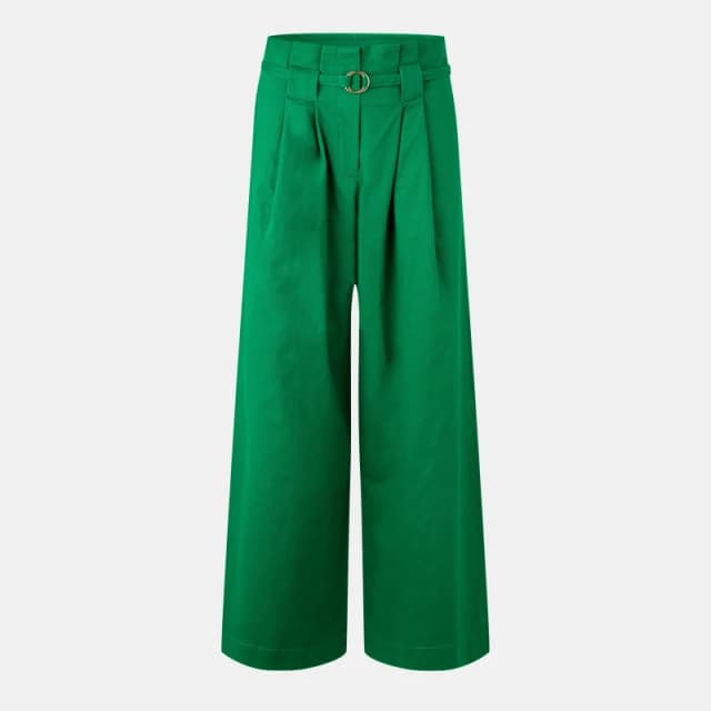Honeyz Womens Flare Cargo Trouser Green female 10 (S)