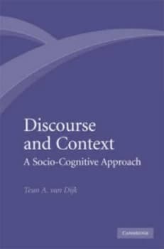 Discourse and Context by Teun A. Van Dijk Hardback