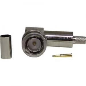 BNC connector Plug right angle 75