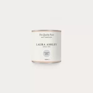 Laura Ashley Matt Emulsion Paint Sugared Grey White Tester 100ml