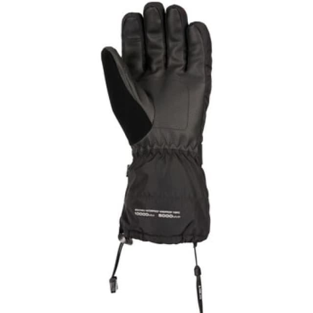 Trespass Trespass Men Lindley DLX Ski Gloves in Black Size: large Black L Male 5063417909057