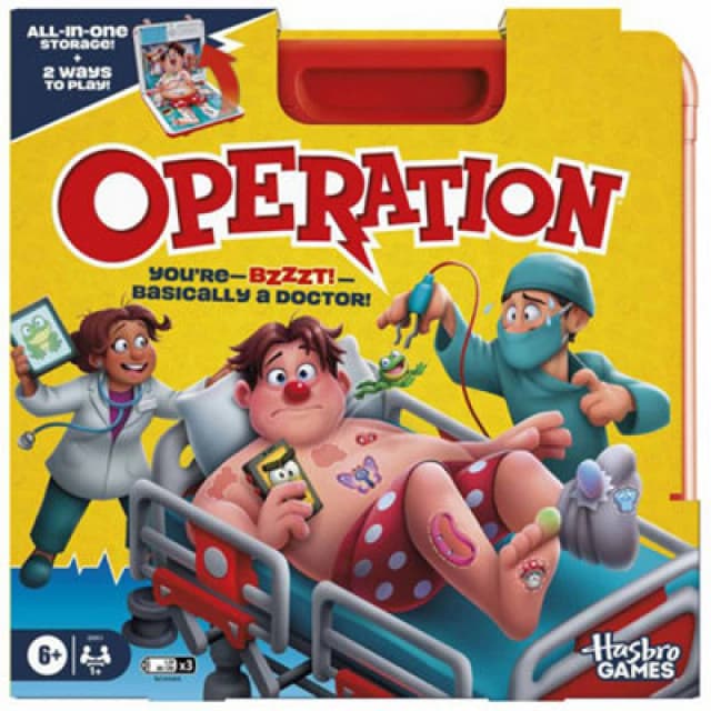 Hasbro Operation Board Games One Size Multi 72562799000