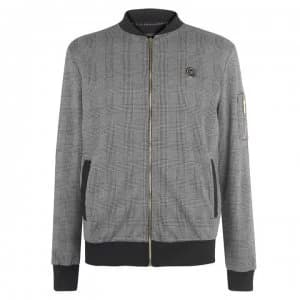 Presidents Club Caption Zip Jacket - Check