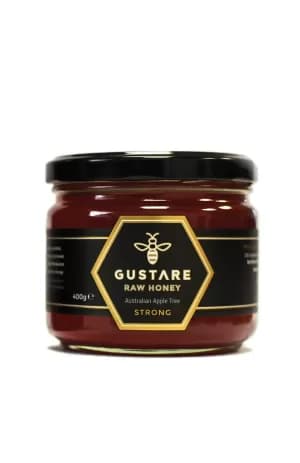 Gustare Honey Apple Tree Mono Floral Raw Australian Honey 400g