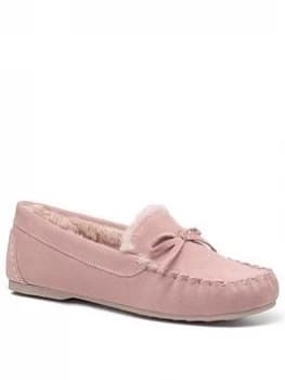 Hotter Cherish Slippers - Pink, Size 3, Women