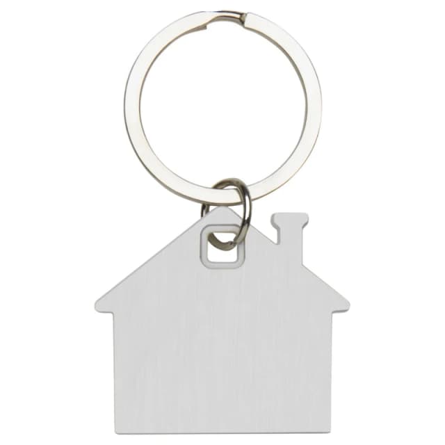 Floso Nook House Keyring in White White Unisex One Size