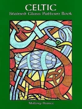 Celtic Stained Glass Pattern Book by Mallory Pearce Book