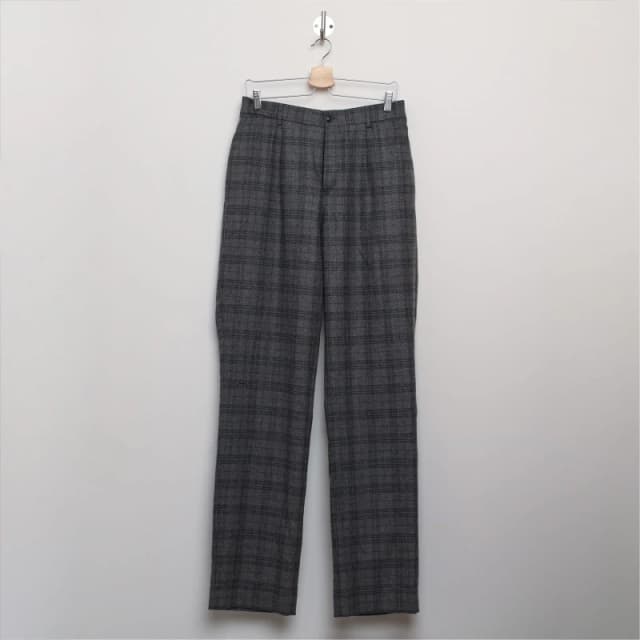 Ted Baker Hopdart Check Trousers - Grey Grey M