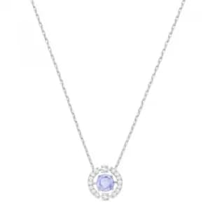 Ladies Swarovski Silver Plated Sparkling Necklace