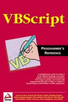 Vbscript Programmers Reference by Clark Paperback