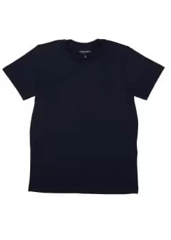 Emporio Armani Kids Small Patch Eagle T-Shirt In Navy
