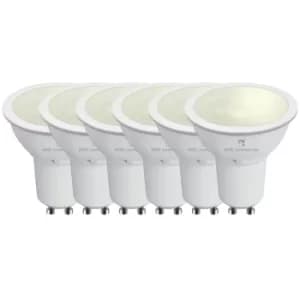 4lite Smart GU10 LED Bulb 350 Lumens Dimmable Wiz Connect Warm White 6 Pack