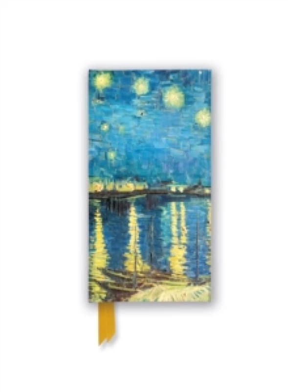 Vincent van Gogh: Starry Night over the Rhone (Foiled Slimline Journal) Notebook / blank book
