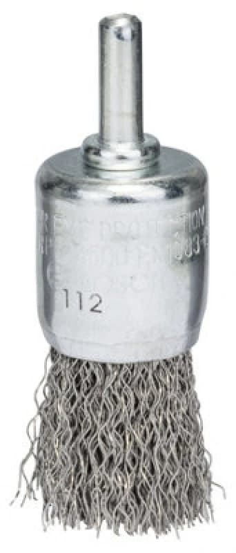 Bosch 0.3mm Crimped Inox Steel Wire Pencil Brush 2608622127 Diameter: 25mm