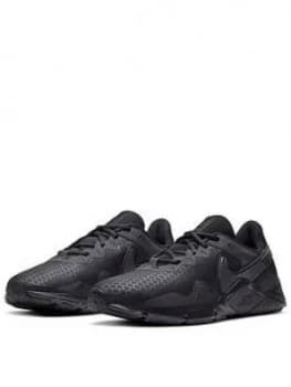 Nike Legend Essential 2, Black/Grey, Size 6, Men