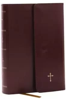 KJV Compact Bible w/ 43,000 Cross References, Burgundy Leatherflex with flap, Red Letter, Comfort Print: Holy Bible, King James Version : Holy Bible,