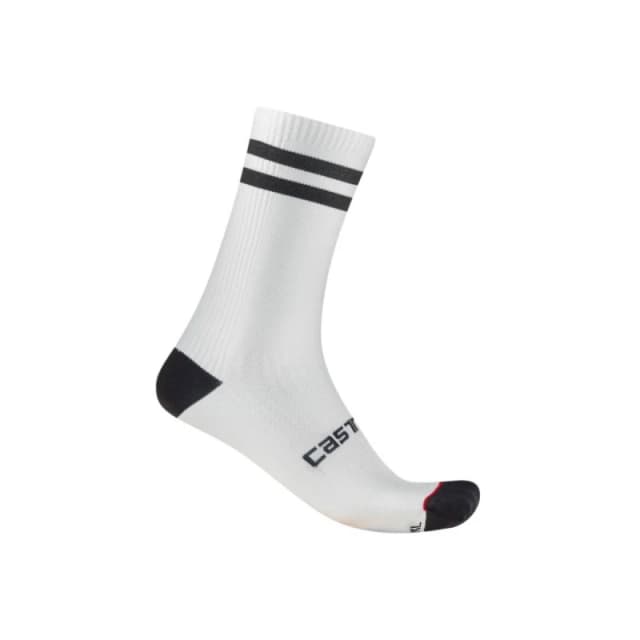 Castelli Originale 18 Socks White Black, Size L/XL
