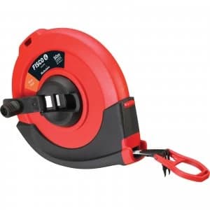 Fisco Steel Long Survey Tape Measure Imperial & Metric 165ft / 50m 13mm