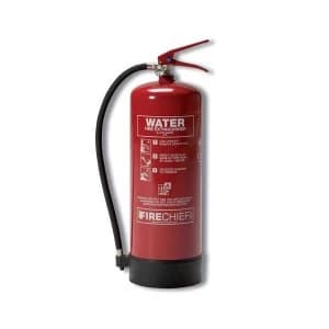 IVG Security 9.0 ltr Firechief Water Fire Extinguisher for Class A Fires
