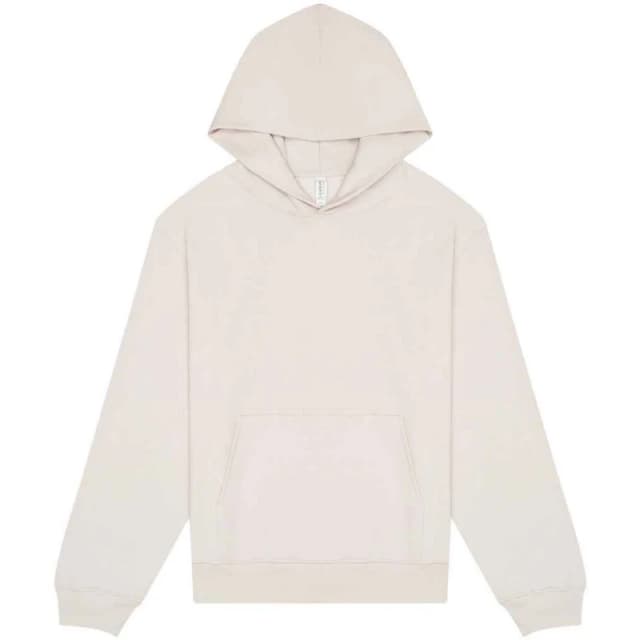 Bella + Canvas Mens Heavyweight Pullover Hoodie in Light Beige Size: Small Light Beige Male S