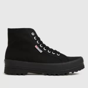 Superga Black 2341 Alpina Cotu Trainers