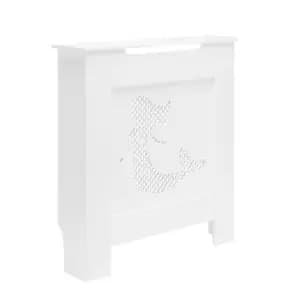 Children's Radiator Cover with Mermaid Design in White