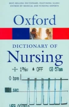 A Dictionary of Nursing by Ma Elizabeth Martin Paperback