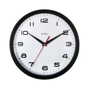 Acctim Aylesbury Wall Clock Black 92302